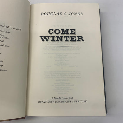 Come Winter - Douglas C. Jones - 1989