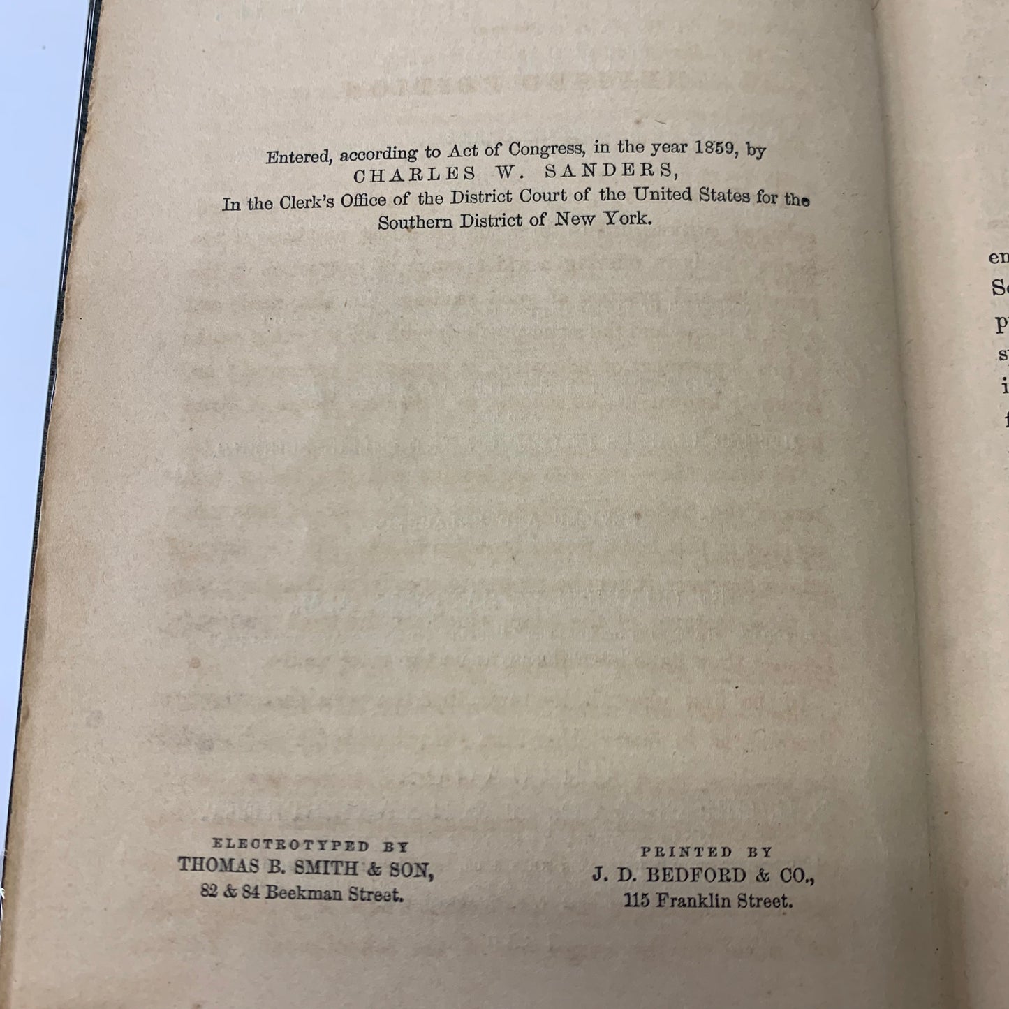 Sanders 5th Reader - Charles W. Sanders - 1859