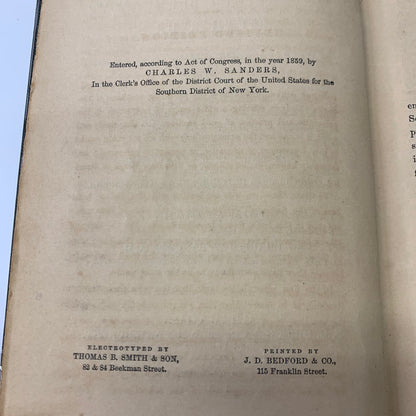 Sanders 5th Reader - Charles W. Sanders - 1859