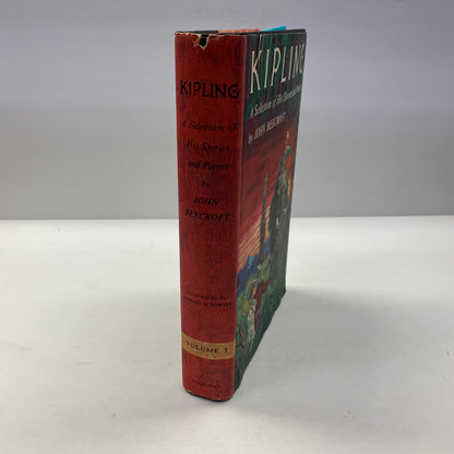 Kipling: A Selection of his Stories and Poems - John Beecroft - 2 Volumes - 1956