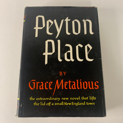 Peyton Place - Grace Metalious - 25th Print - 1957