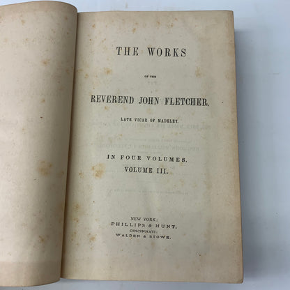 The Works of Reverend John Fletcher - John Fletcher - 4 Vols. - 1883