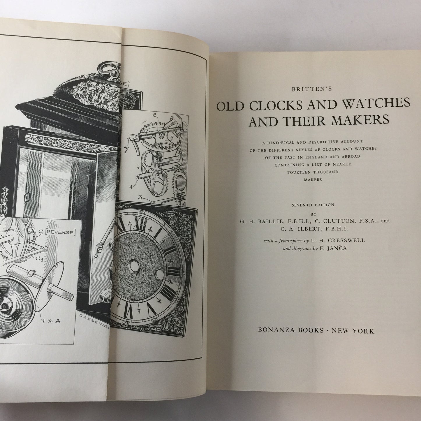 Britten’s Old Clocks and Watches and Their Makers - Baillie, Clutton, Ilbert - 1956