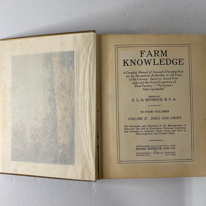 Farm Knowledge - E. L. D. Seymour - 1919