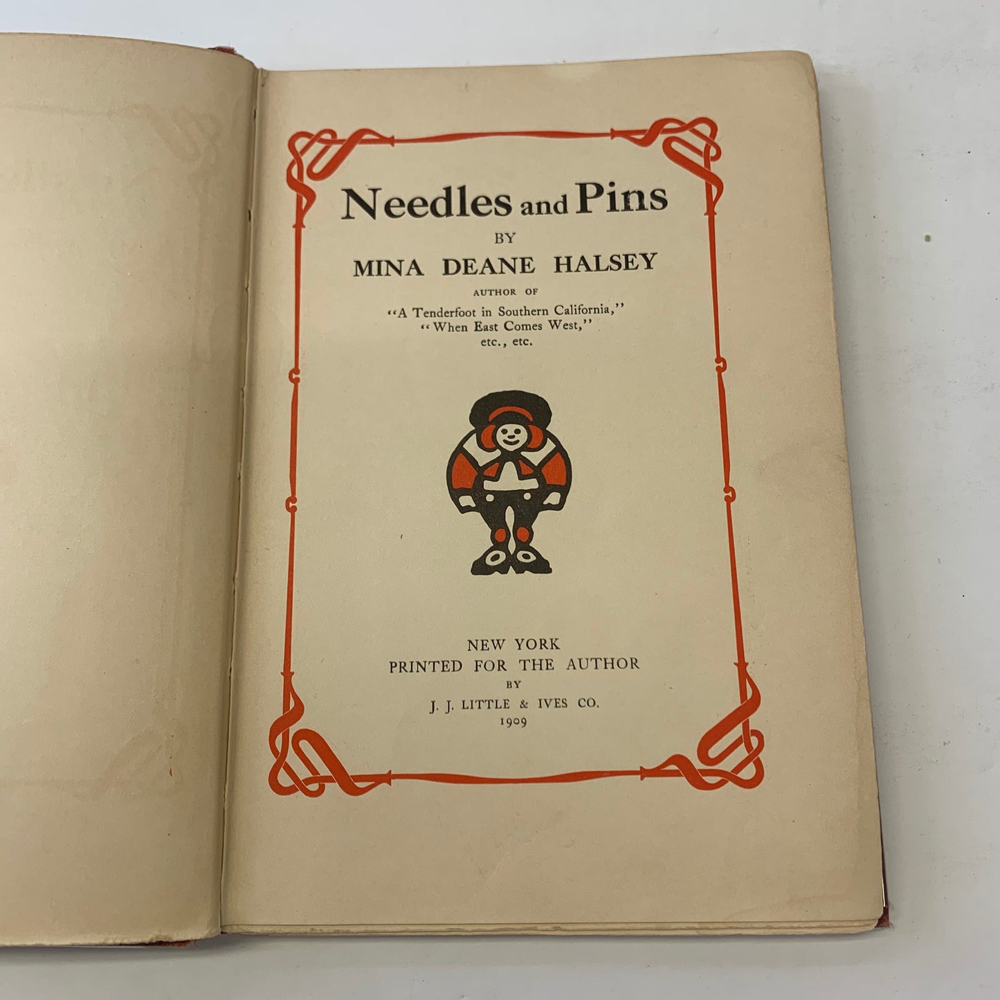 Needles and Pins - Mina Deane Halsey - 1909