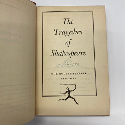 The Tragedies of Shakespeare in Two Volumes - William Shakespeare - Volume 1 - c. 1940