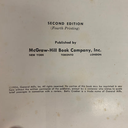 Betty Crocker’s Picture Cook Book - General Mills - 1966