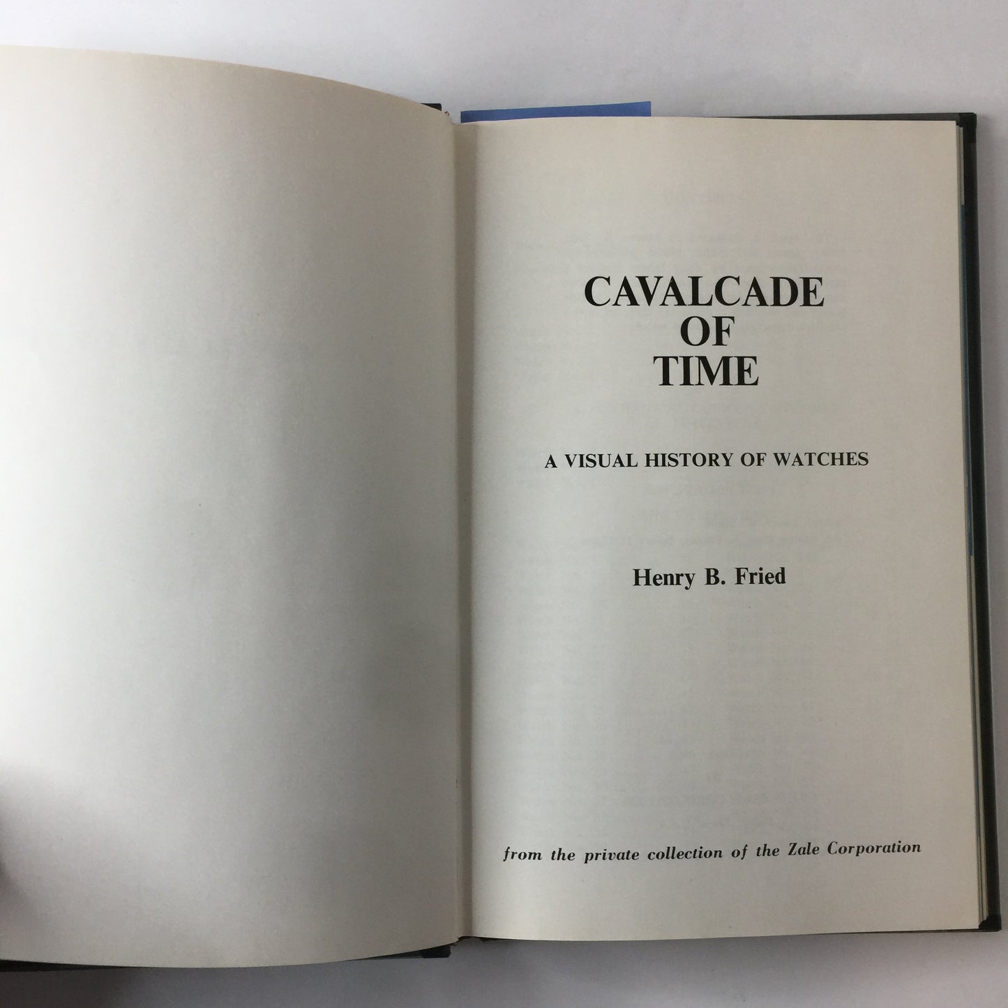 Cavalcade of Time - Henry B. Fried - 1968