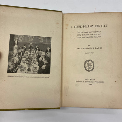 A House-Boat on the Styx - John Kendrick Bangs - 1896