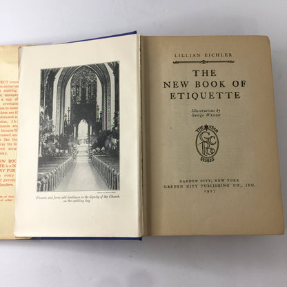 The New Book of Etiquette - Lillian Eichler - 1927