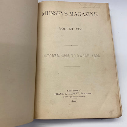 Munsey’s Magazine - Frank A. Munsey - Volume 14 - 1896