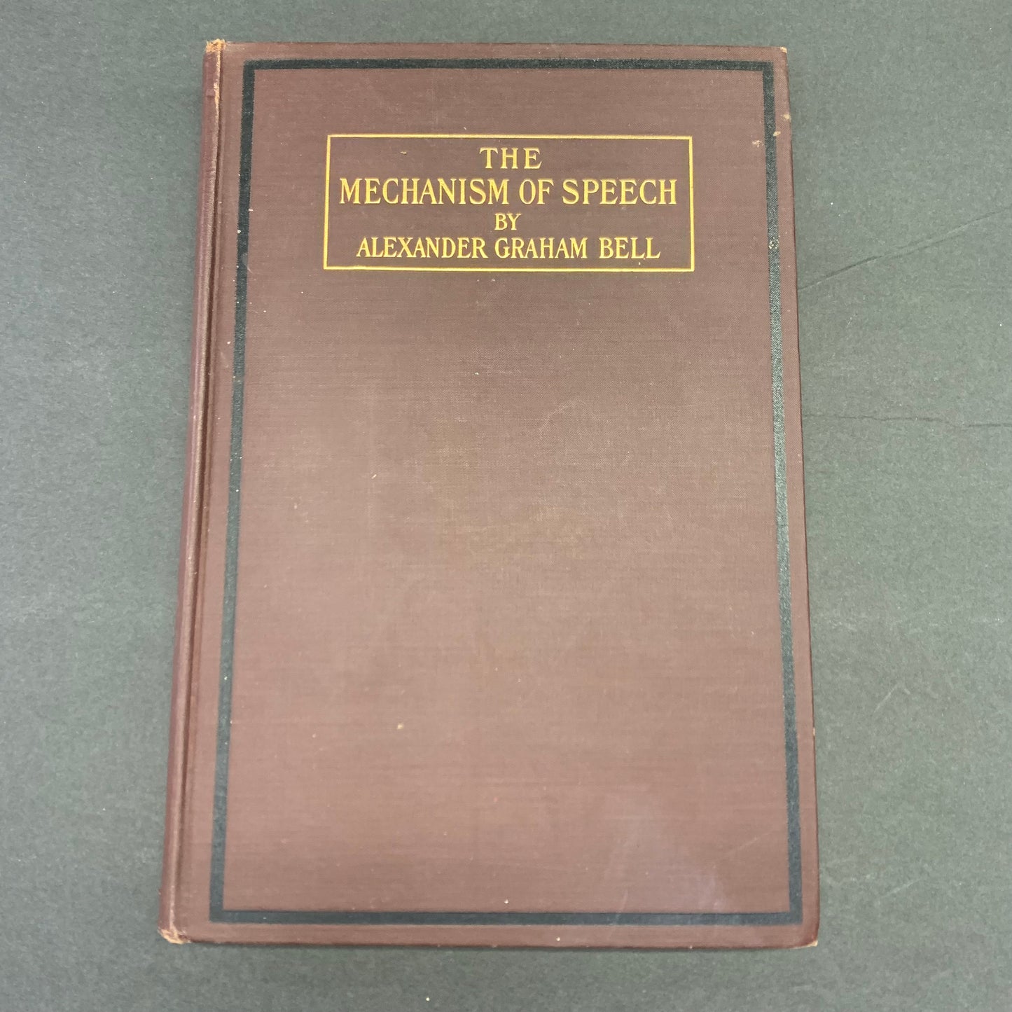 The Mechanism of Speech - Alexander Graham Bell - 1916