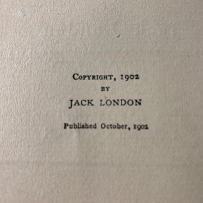 A Daughter of the Snows - Jack London - 1st Thus - 1902