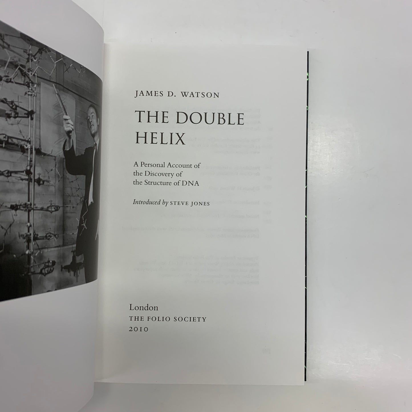 The Double Helix - James D. Watson - Folio Society - 2010