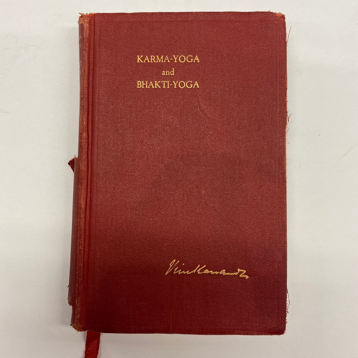 Karma-Yoga and Bhakti-Yoga - Swami Vivekananda - Water Damage - 1955