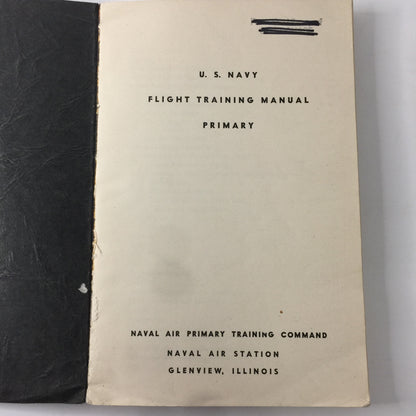 U.S. Navy Flight Training Manual - No. 2 Primary - 1944