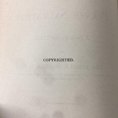 Philosophy of the Plan of the Times - Rev. James B. Walker D. D.  - 1898