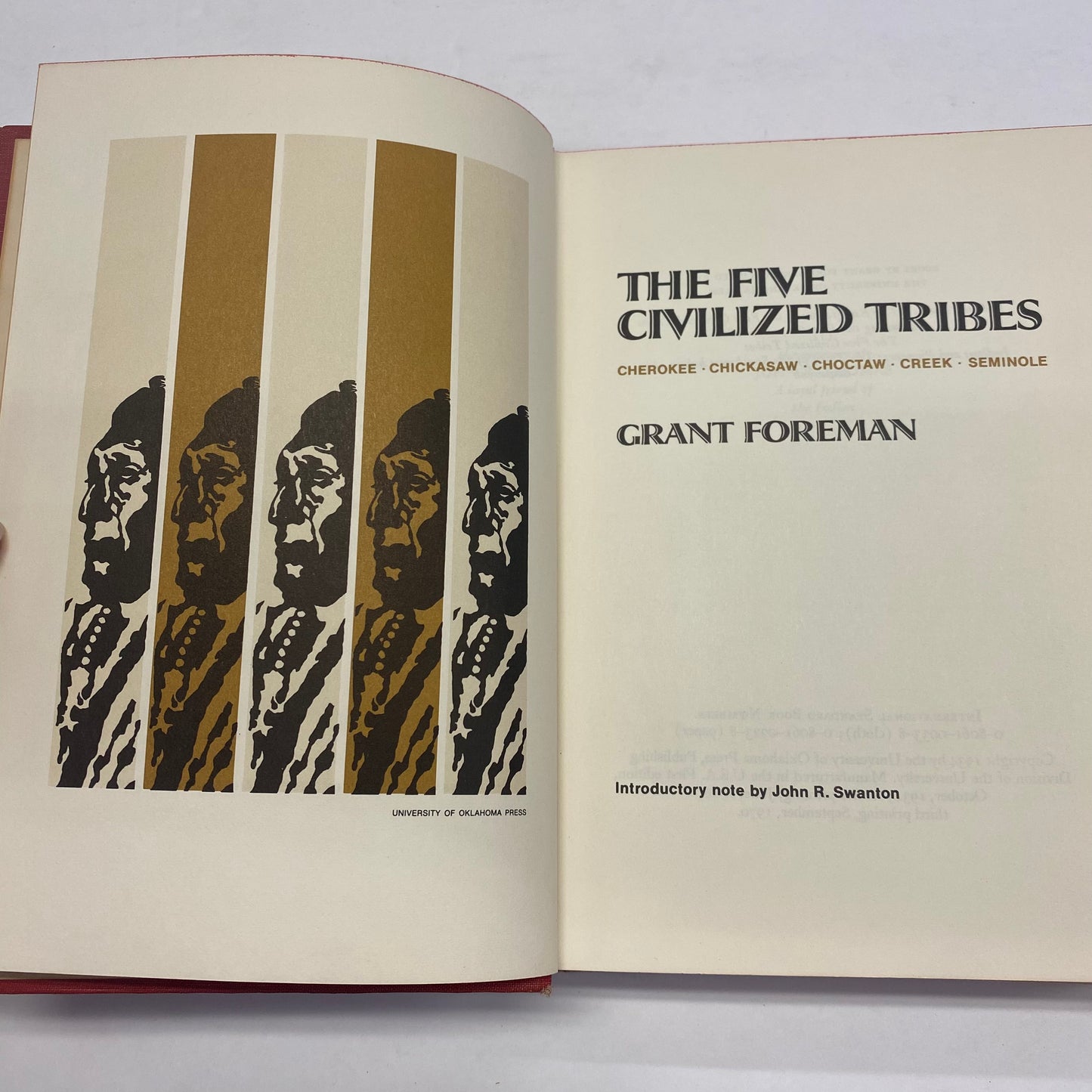 The Five Civilized Tribes - Grant Foreman - c. 1970’s