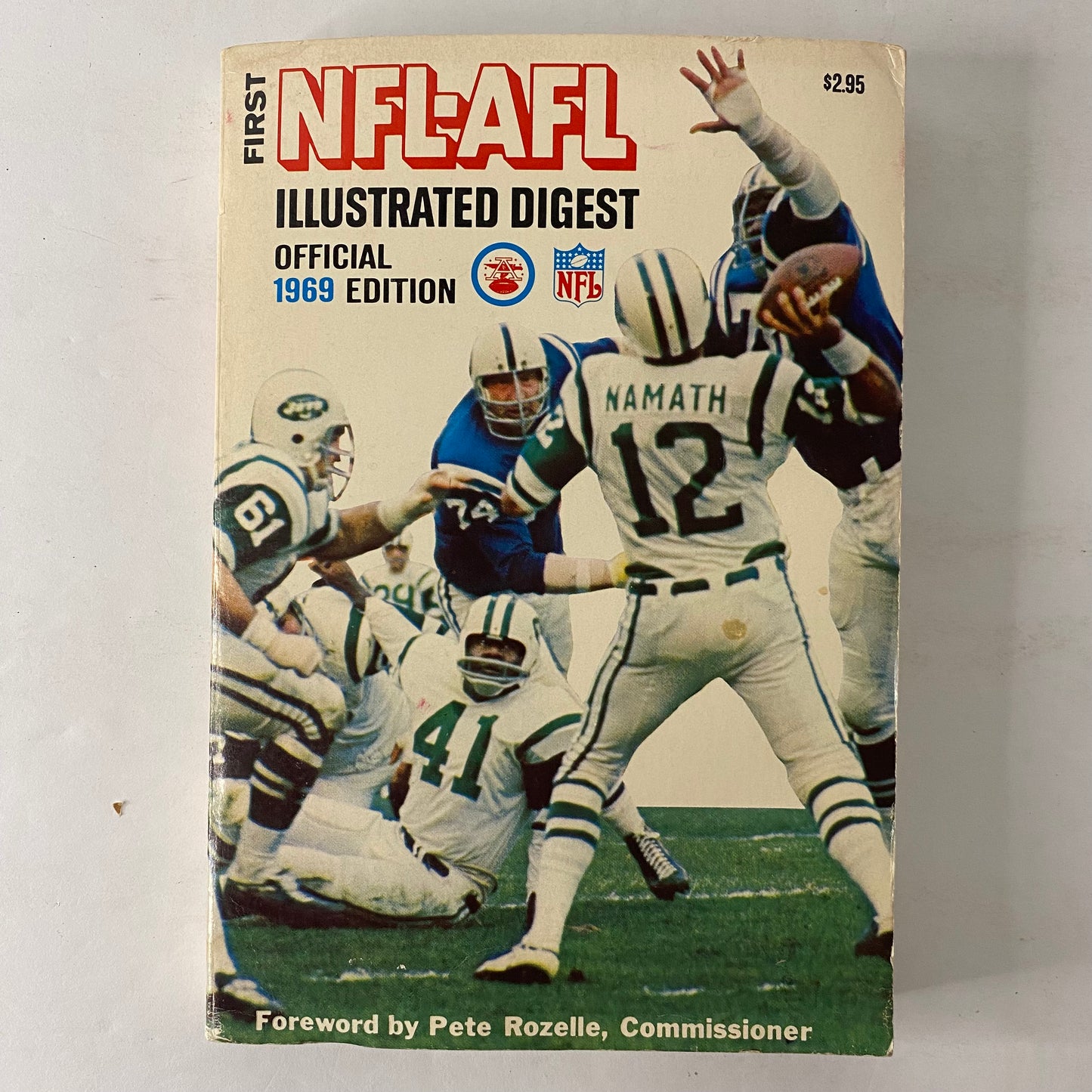 NFL-AFL Illustrated Digest - Don Smith and Ed Croke - 1969