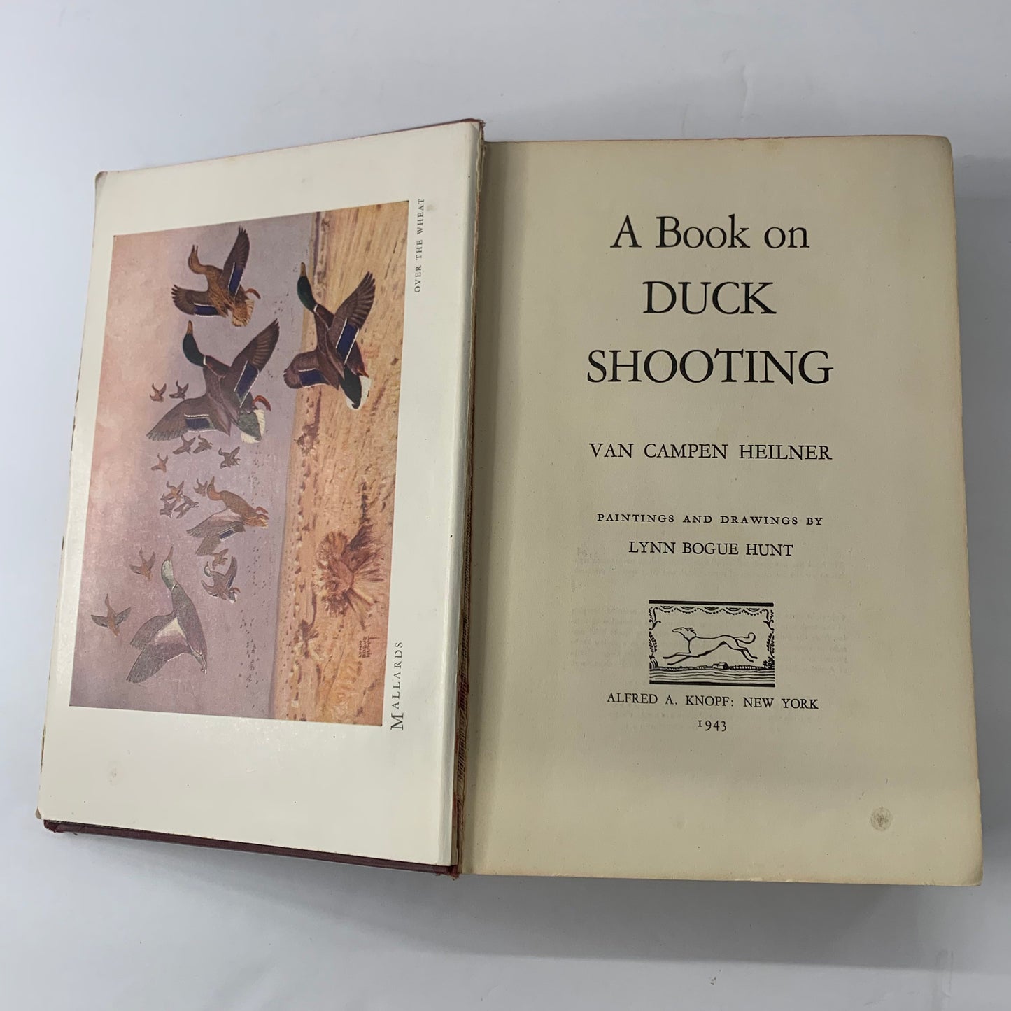 Duck Shooting - Van Campen Heilner - 5th Printing - Illustrated - 1943