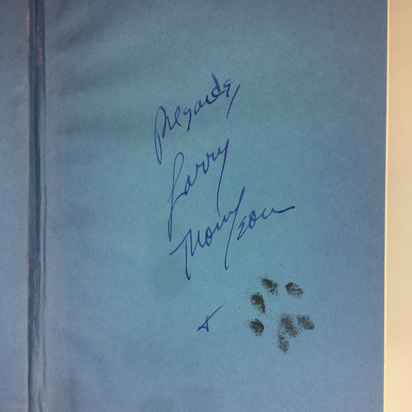 Life With Caesar - Larry Thompson - Stated 1st Signed by Author and Cat - 1961