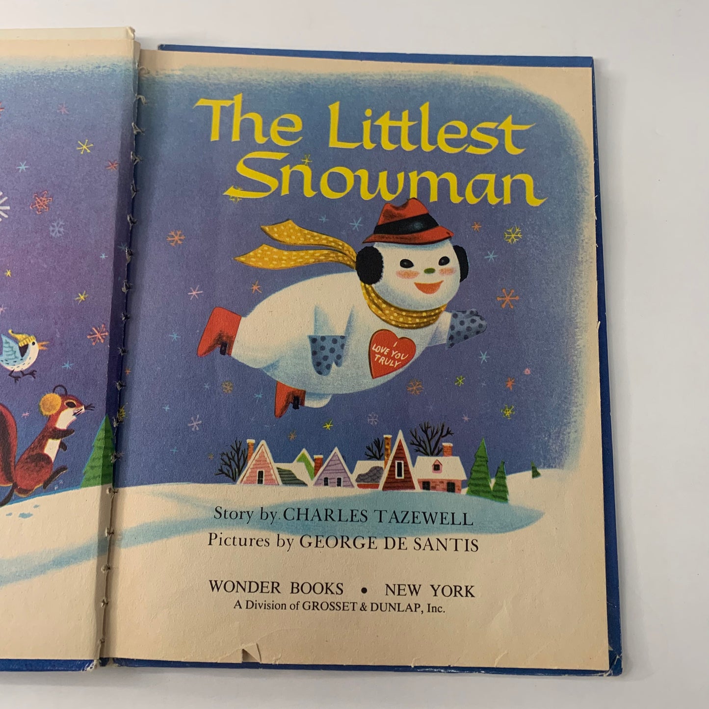 The Littlest Snowman - Charles Tazewell - 1975