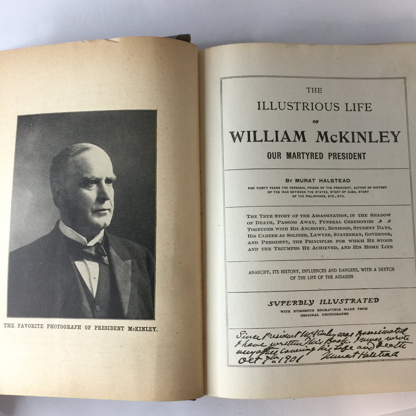 Illustrious Life of William McKinley - Murat Halstead - 1901