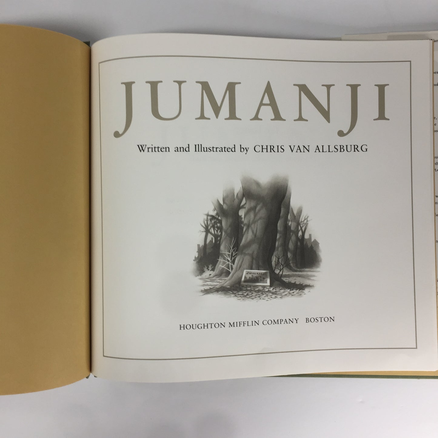 Jumanji - Chris Van Allsburg - Early Print - 1981