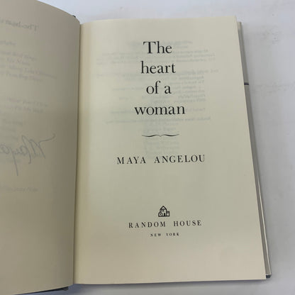 The Heart of a Woman - Maya Angelou - 1st Edition - 1981