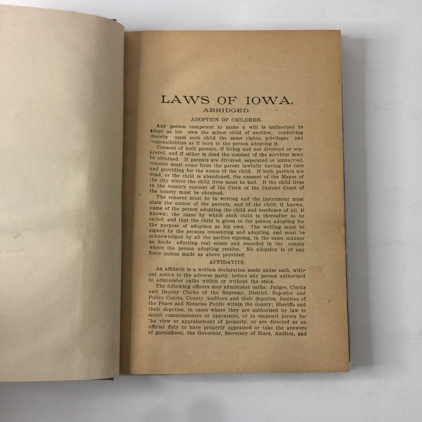 Laws of Iowa - G. R. Struble - 1897