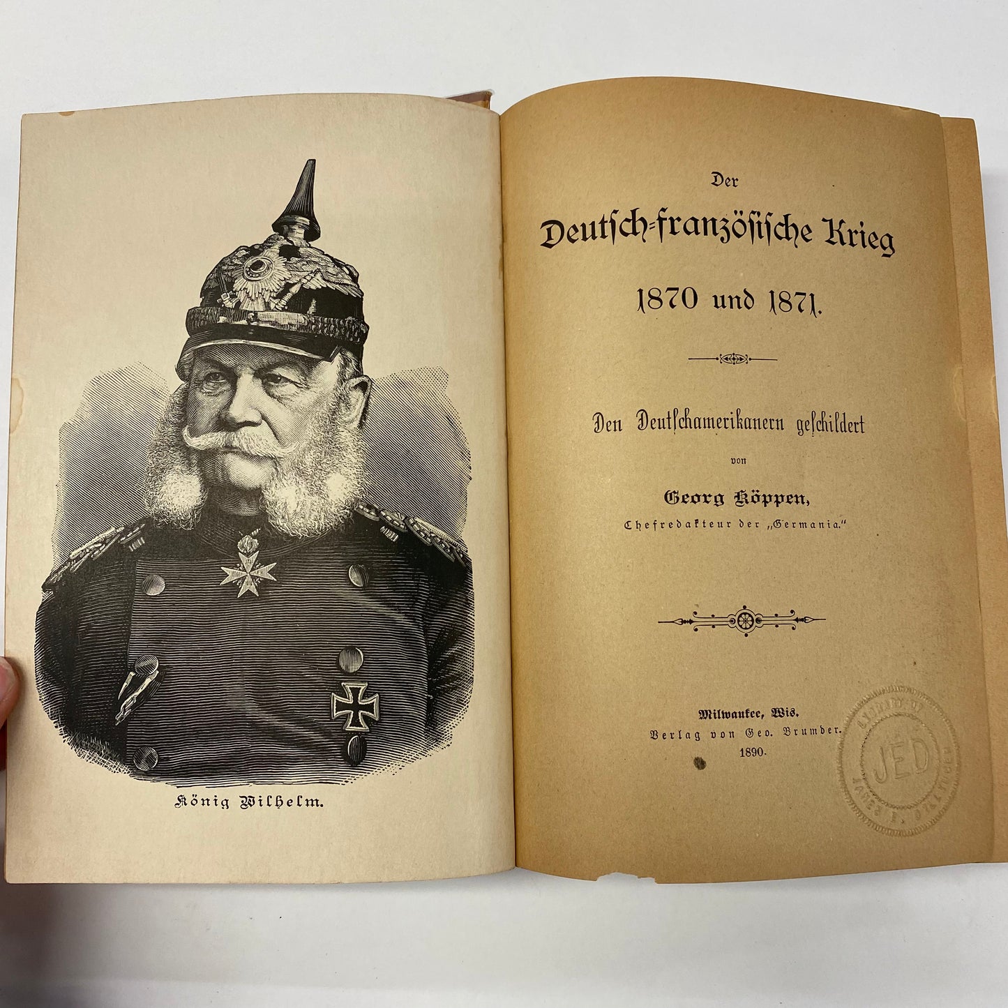 Der Deutfch=franzöfifche Krieg - Georg Köppen - 1890