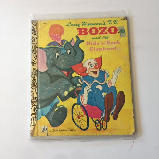 Bozo and the Hide ‘N’ Seek Elephant - William Johnston - 1976