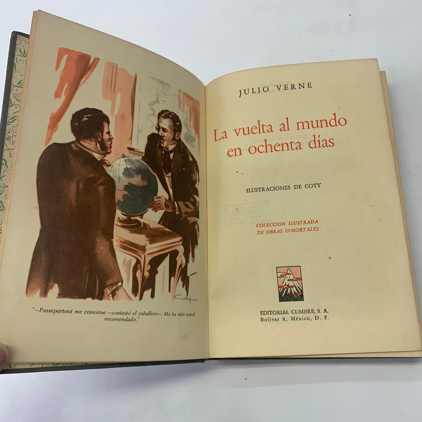 La Vuelta Al Mundo en Ochenta Dias - Julio Verne - 1961