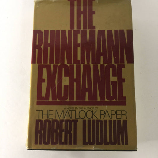 The Rhinemann Exchange - Robert Ludlum - 1st Edition - 1971