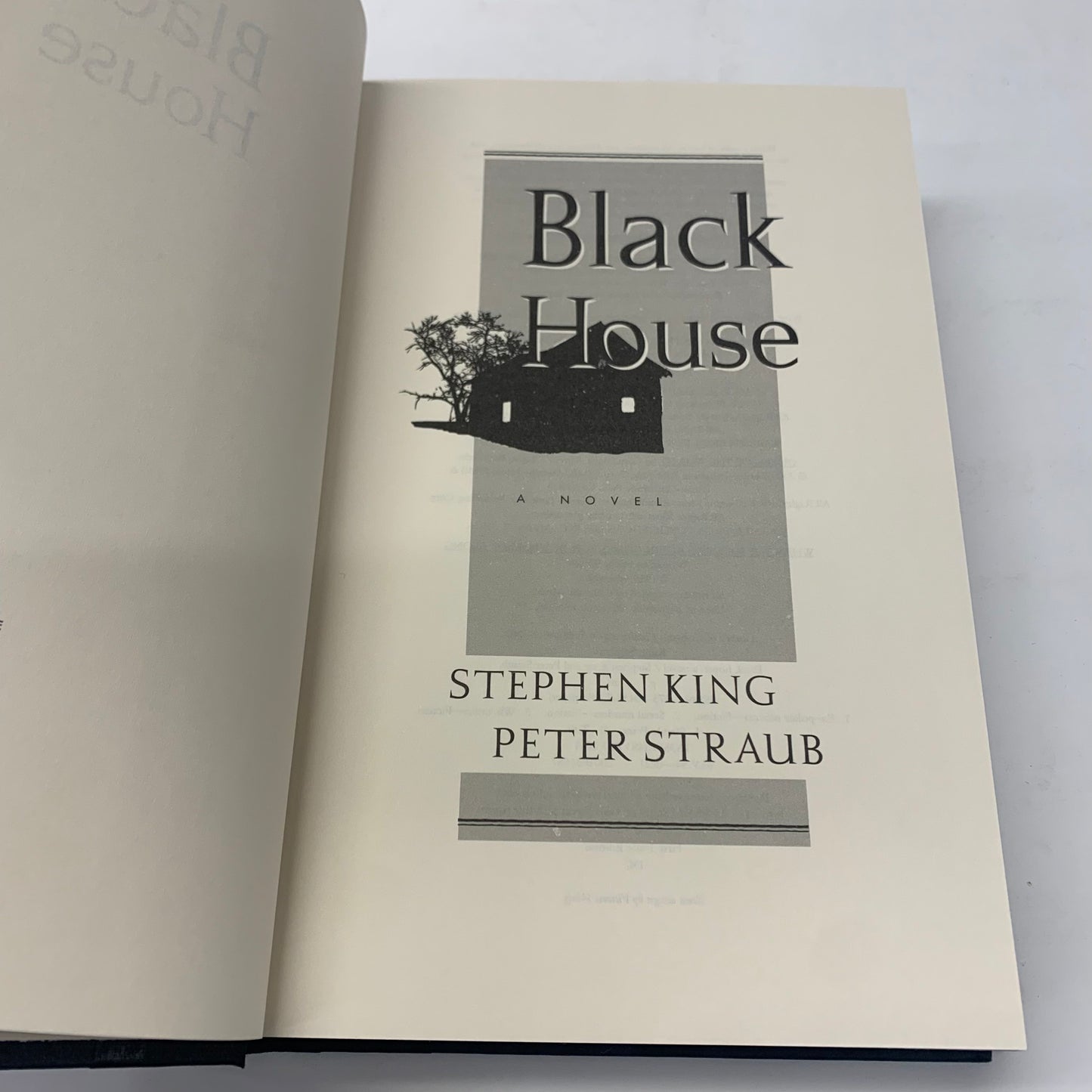 Black House - Stephen King and Peter Straub - 1st Edition - 2001