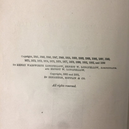 Longfellow’s Poems - Henry Longfellow - 1893