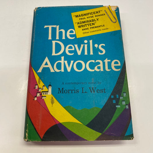 The Devils Advocate - Morris L. West - 9th Print - 1960