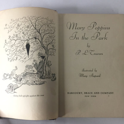 Mary Poppins in the Park - P. L. Travers - 1st American Edition - 1952