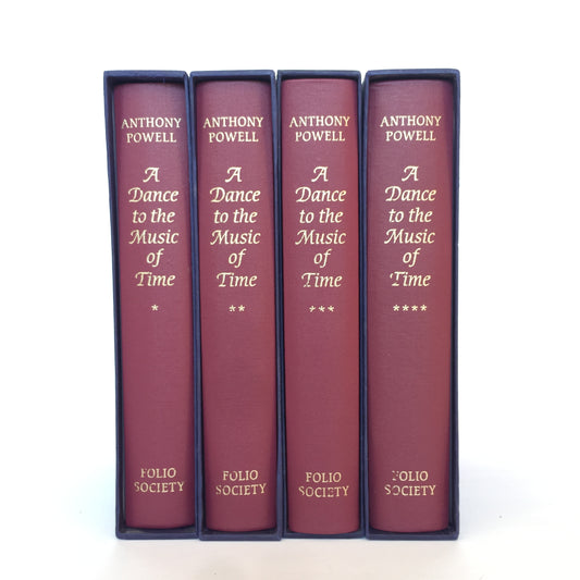 A Dance to the Music of Time  - Anthony Powell - 4 Vol Set - Folio Society - 2007