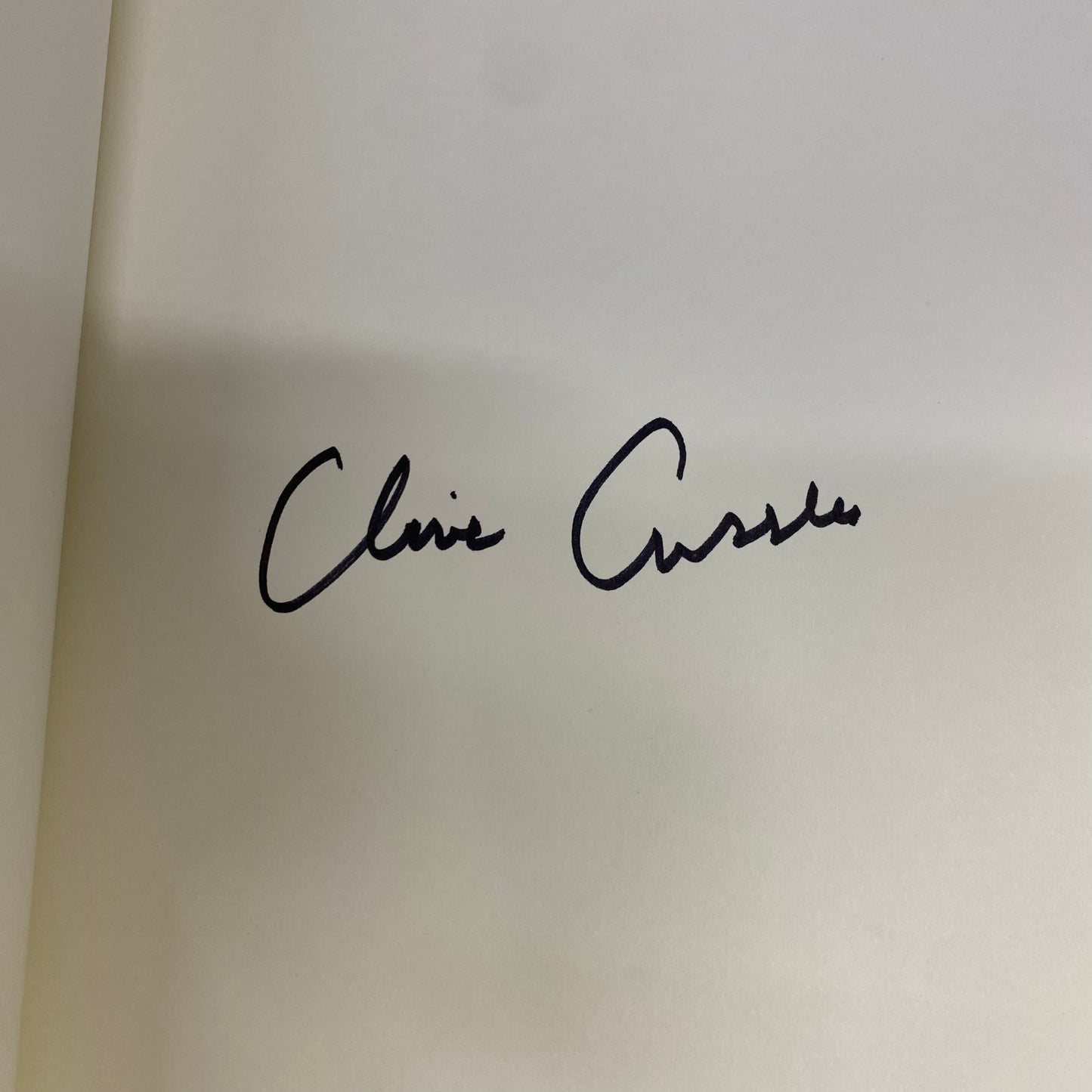 The Pharaoh’s Secret - Clive Cussler - Signed - 1st Edition - 2015