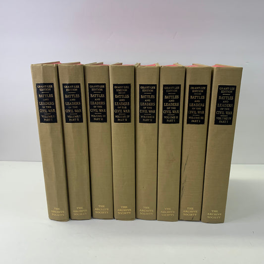 Battles and Leaders of the Civil War - The Archive Society - 8 Vol. Set - 1991