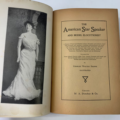 The American Star Speaker and Model Elocutionist - Charles Walter Brown - 1902