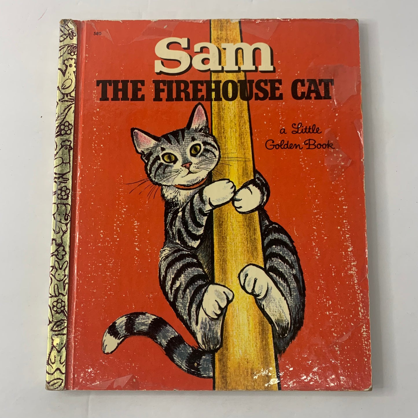 Sam The Firehouse Cat - Virginia Parsons - 1st “A” Edition - 1968