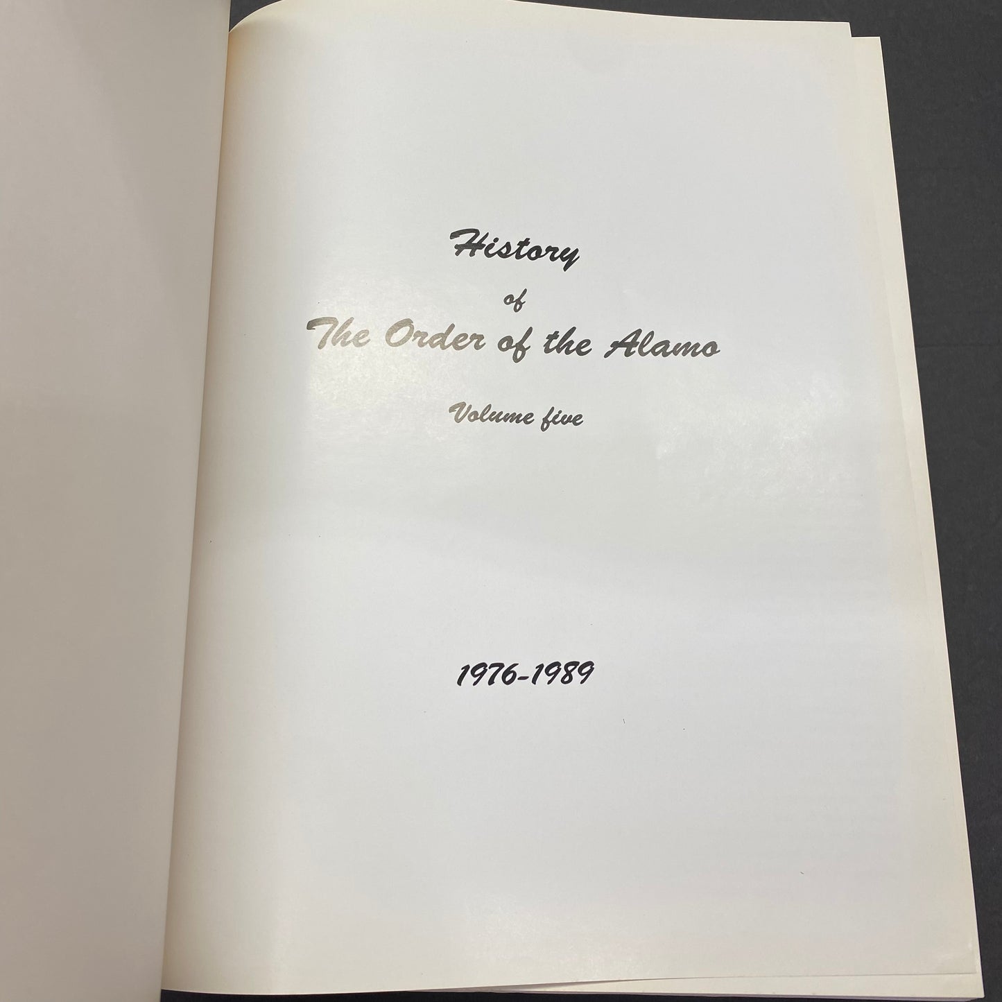 Courts of the Order of the Alamo - Volumes 4, 5, & 6 - Set of 3 - 1960-2005