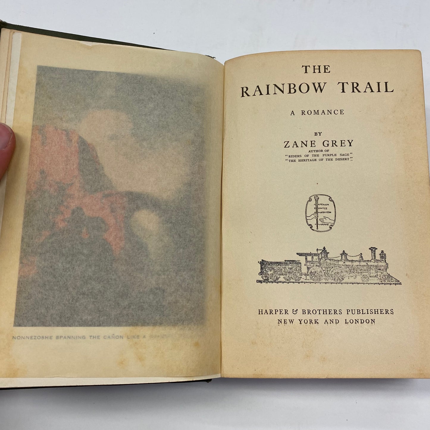 The Rainbow Trail - Zane Grey - 1st Edition - 1915