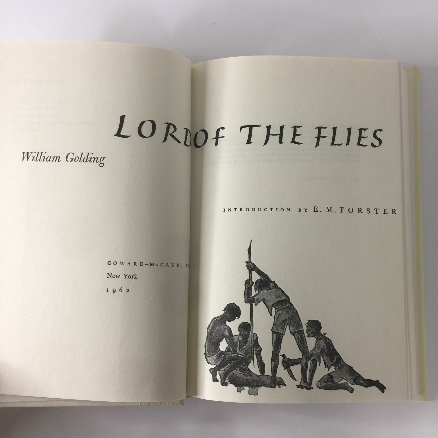 Lord of the Flies - William Golding - Book Club Edition - 1962