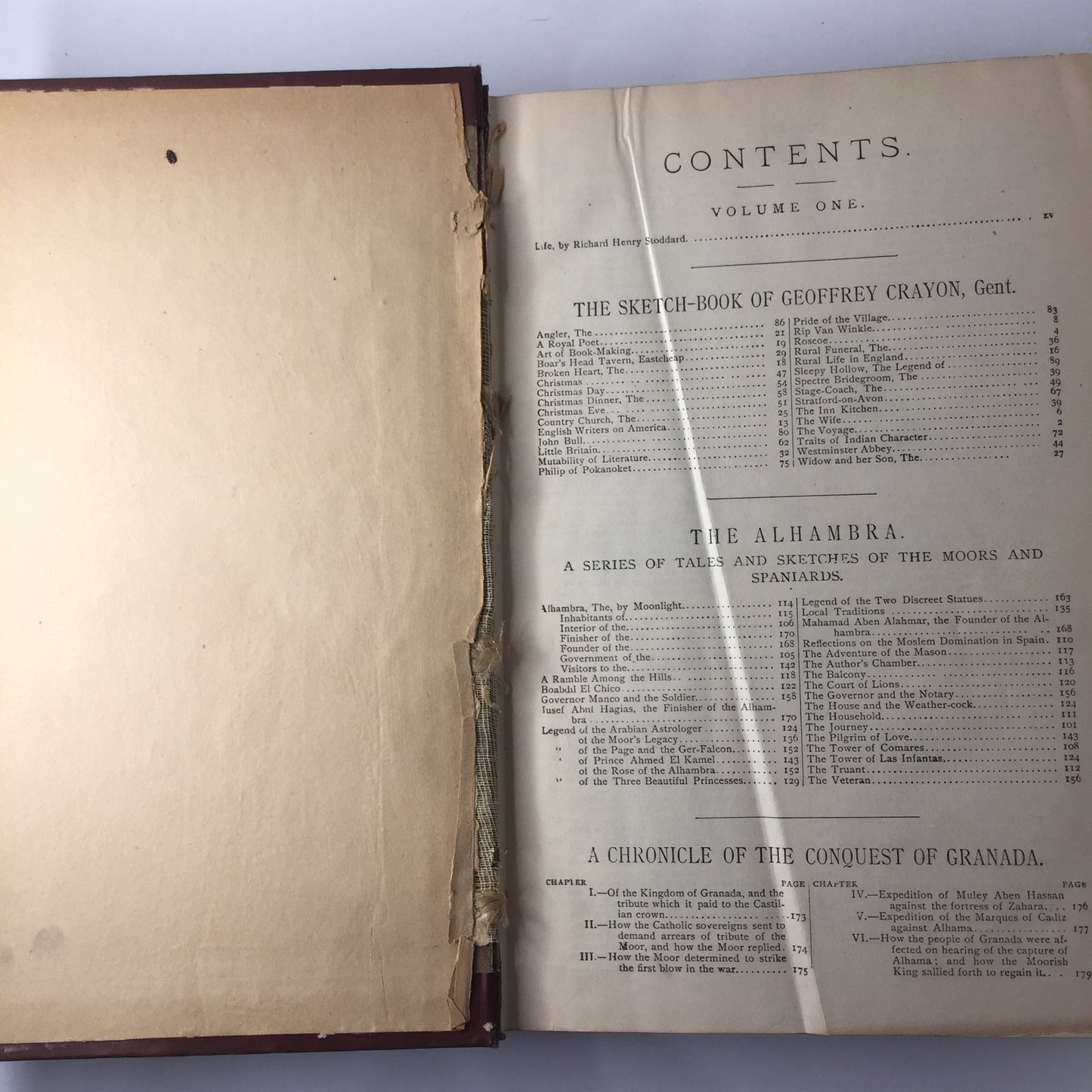 Life and Works of Washington Irving - Washington Irving - 3 Vol. Set - c. 1885