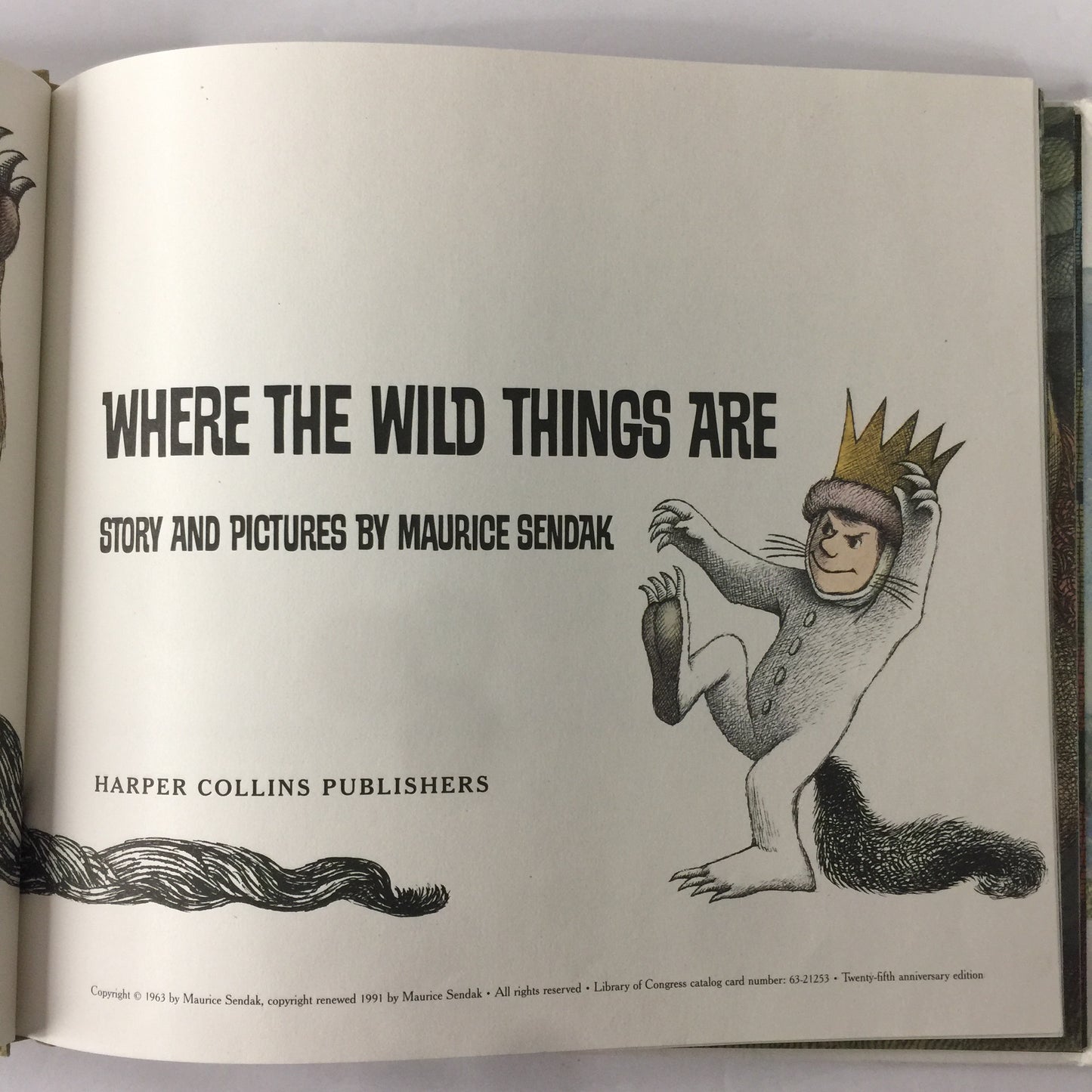 Where the Wild Things Are - Maurice Sendak - 25th Anniversary Edition - 1988