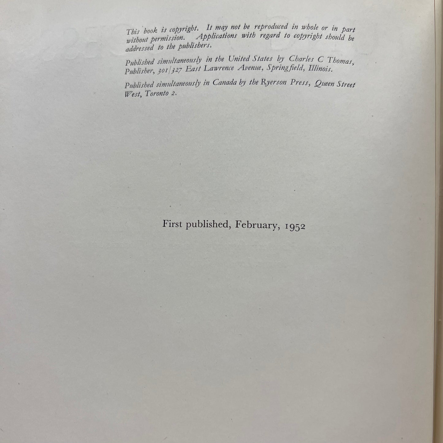 Lung Abscess - R. C. Brock - First Edition - 1952