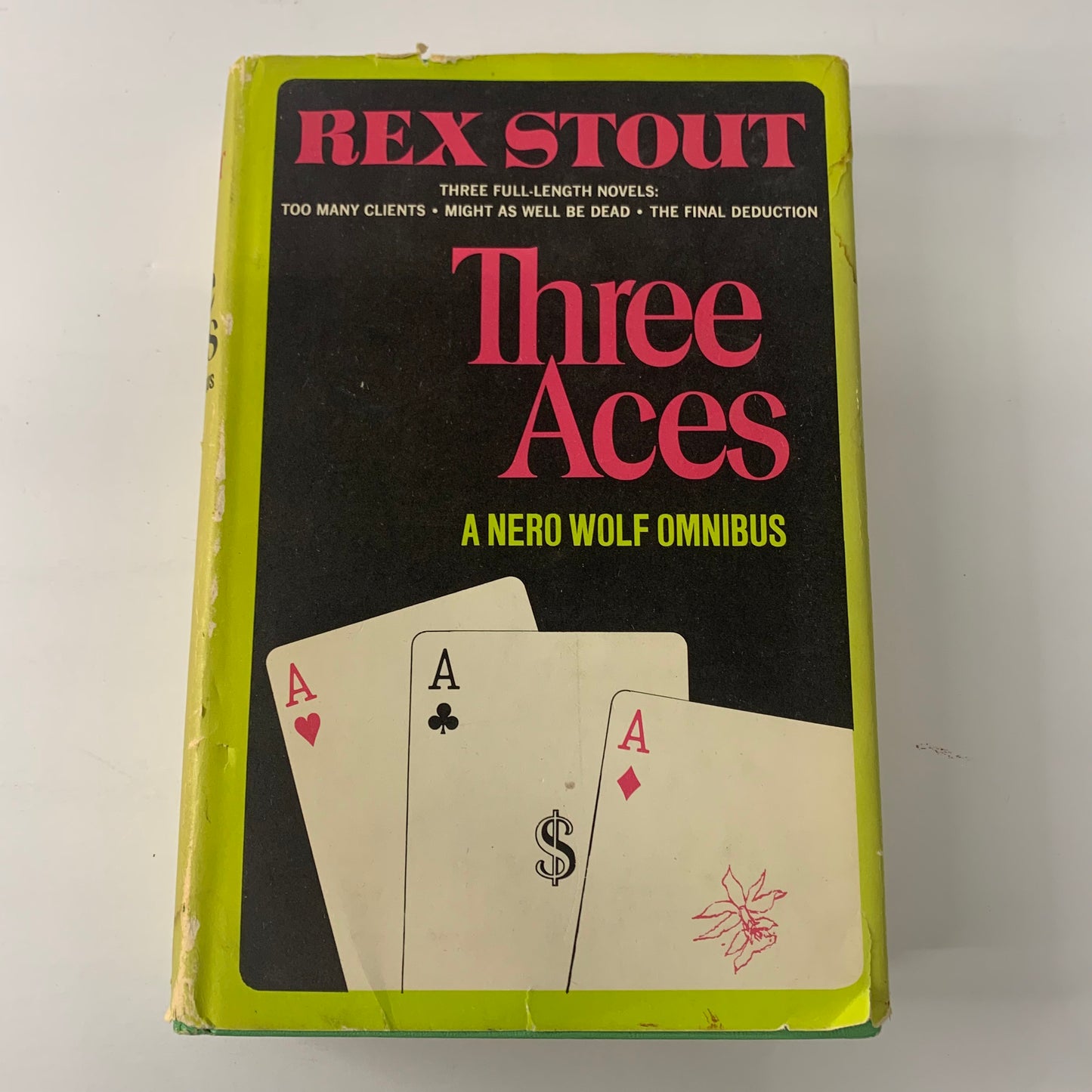 Three Aces - Rex Stout - Book Club Edition - 1971